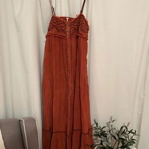 Free people Linda jo midi sundress
